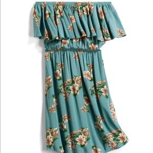 Kaileigh Off The Shoulder Floral Dress